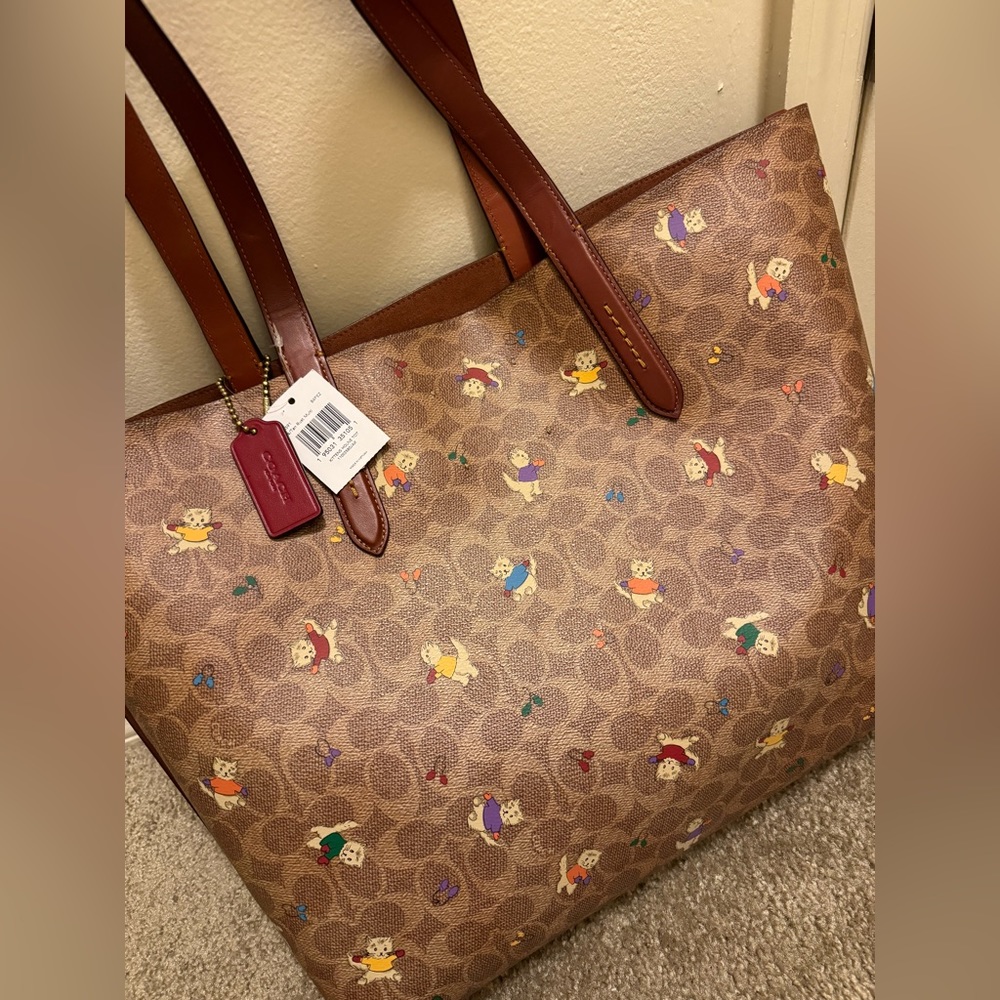 Coach Tote Kittens and Mittens